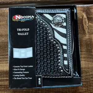 Nocona tri-fold wallet